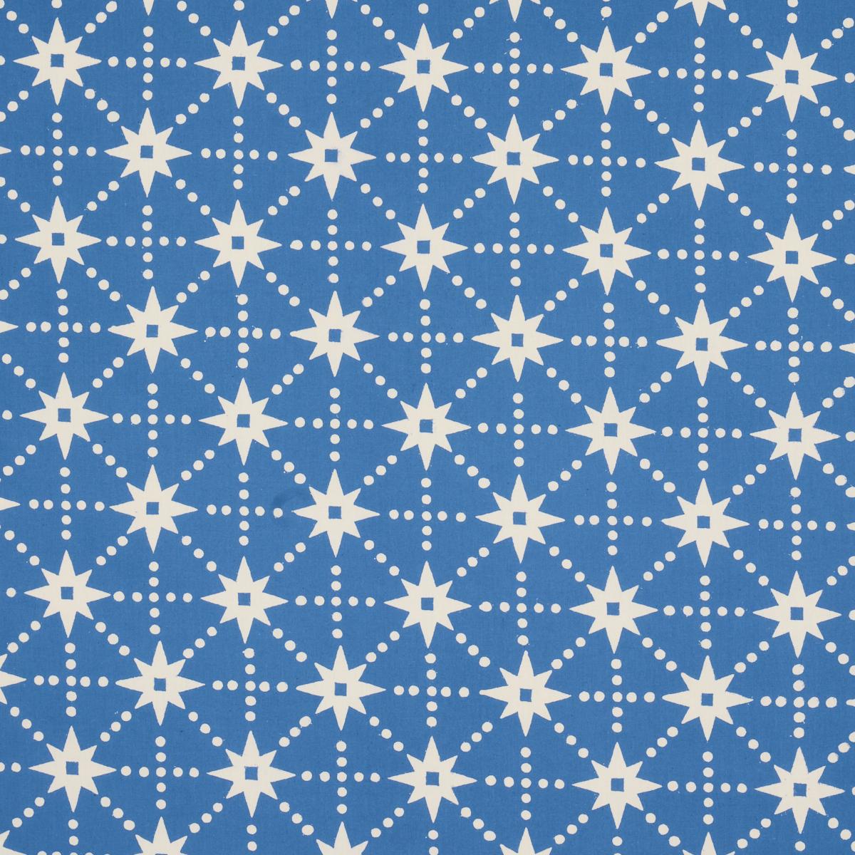 STARS HAND BLOCK PRINT_BLUE