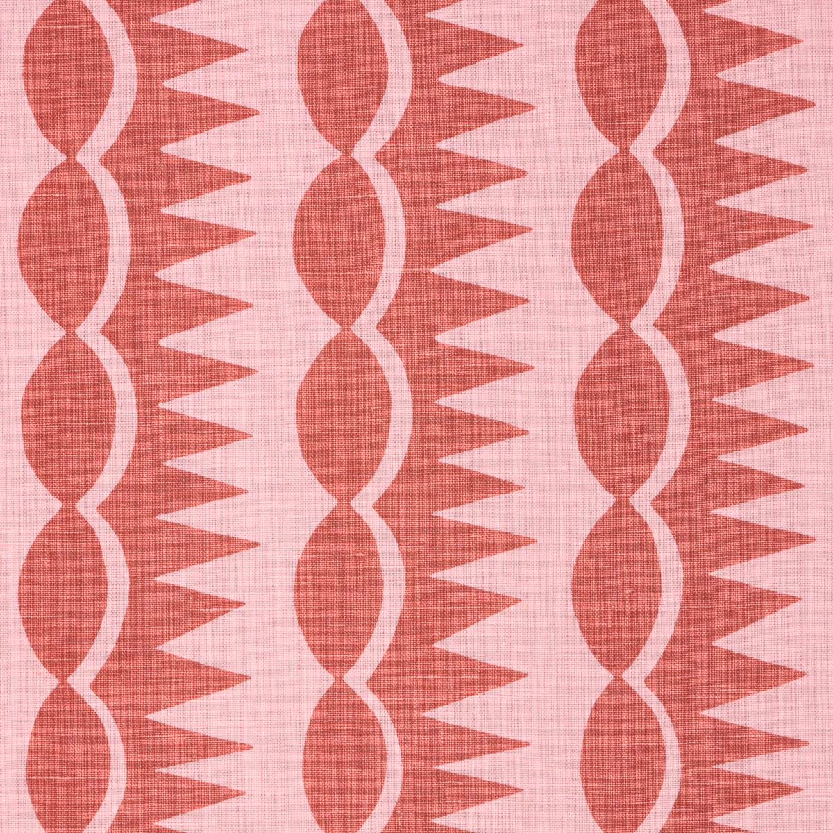 DAGGER STRIPE_RED ON PINK