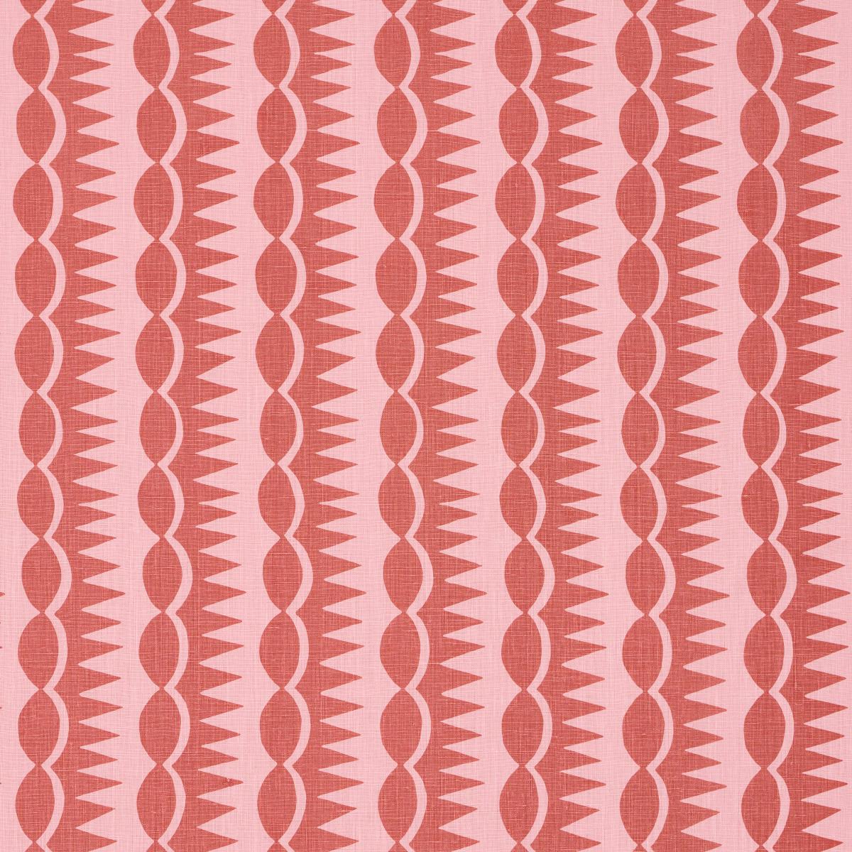 DAGGER STRIPE_RED ON PINK