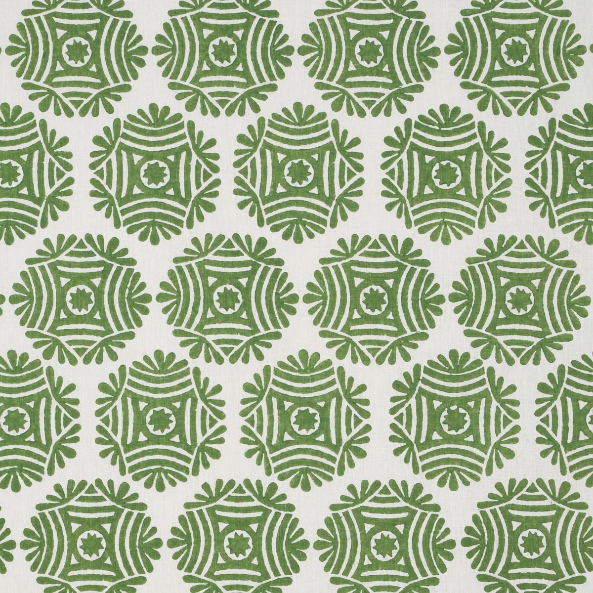 GILDED STAR BLOCK PRINT_GREEN