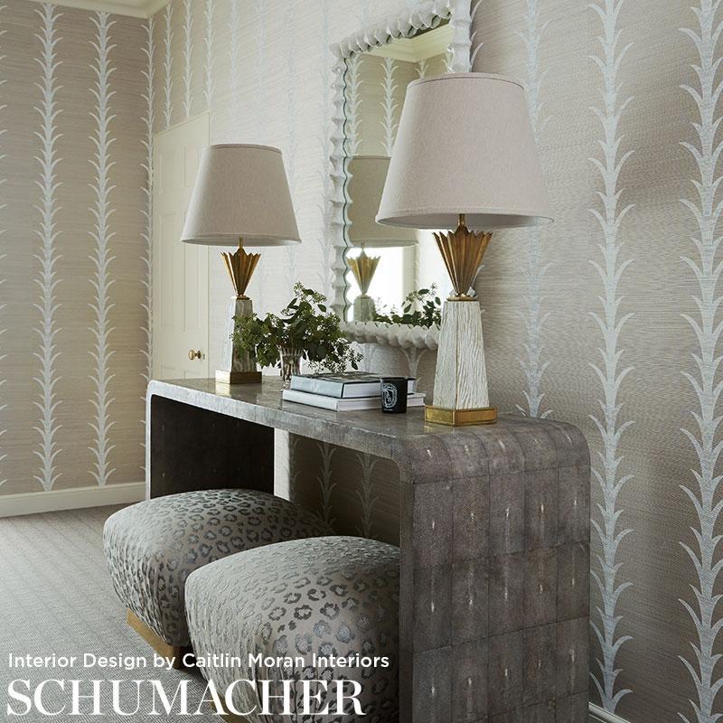 ACANTHUS STRIPE SISAL_FOG & CHALK