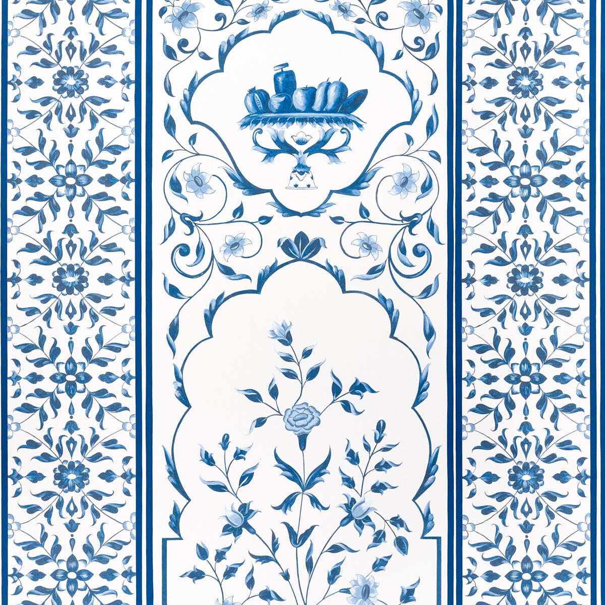 MUGHAL GARDEN PANEL A_BLUE