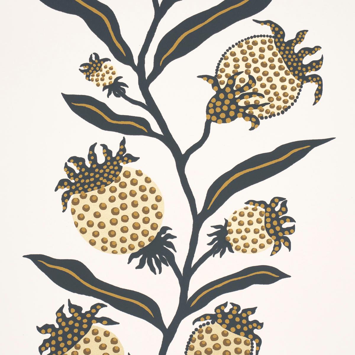 THISTLE VINE_BLACK & GOLD