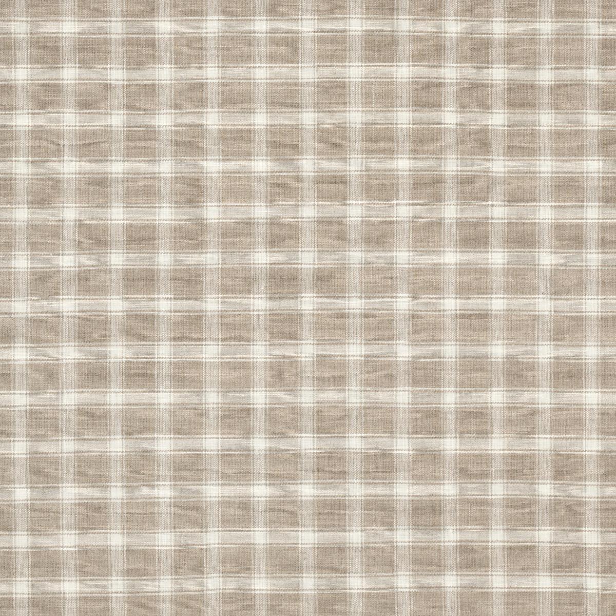 CRAWFORD LINEN CHECK_FLAX