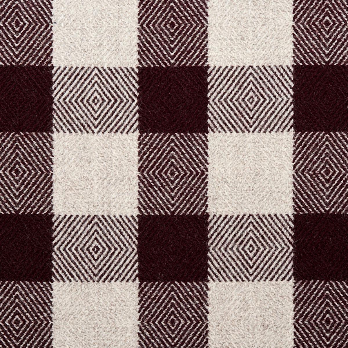 GALT WOOL CHECK_PLUM