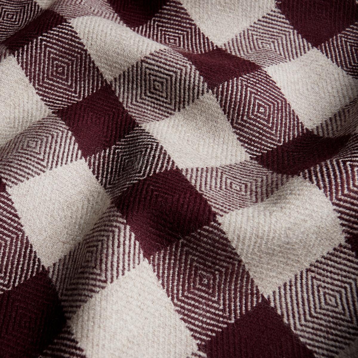 GALT WOOL CHECK_PLUM