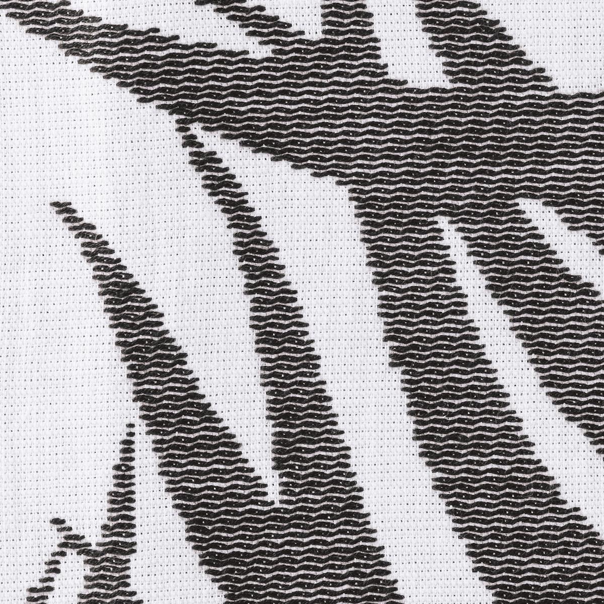 Zebra Palm Beach Towel_BLACK SAND