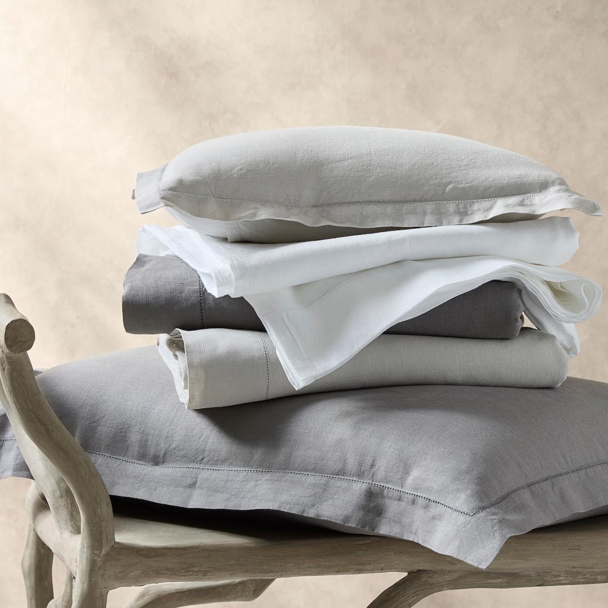 Roman Hemstitch Flat Sheet_WHITE