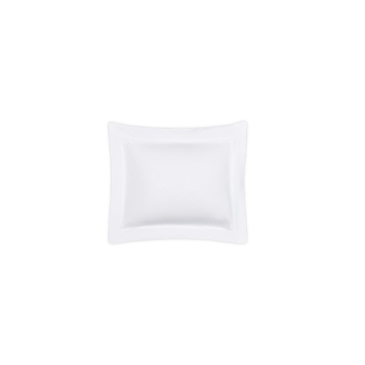 Luca Hemstitch Sham_WHITE