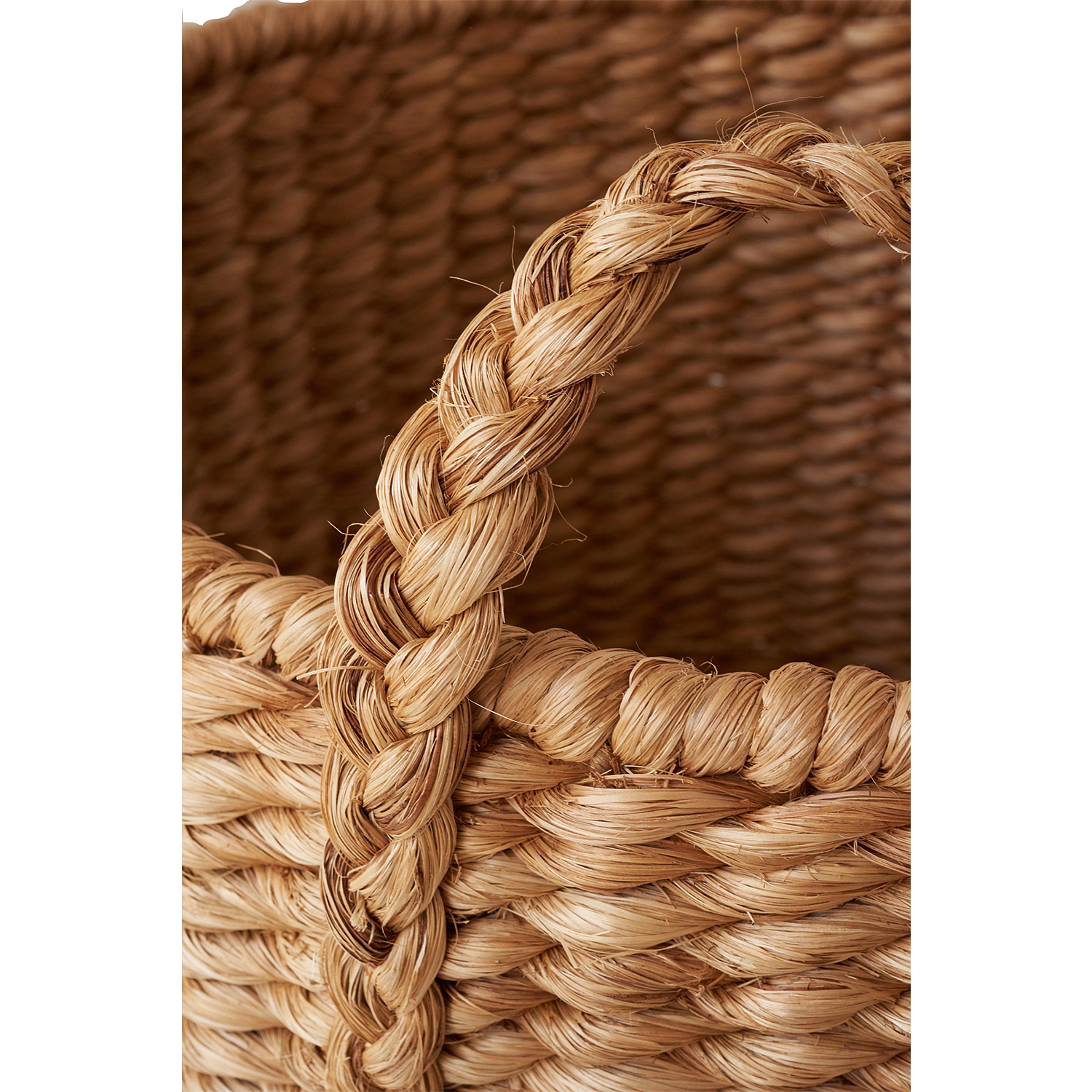 Lubid Abaca Basket_NATURAL ABACA