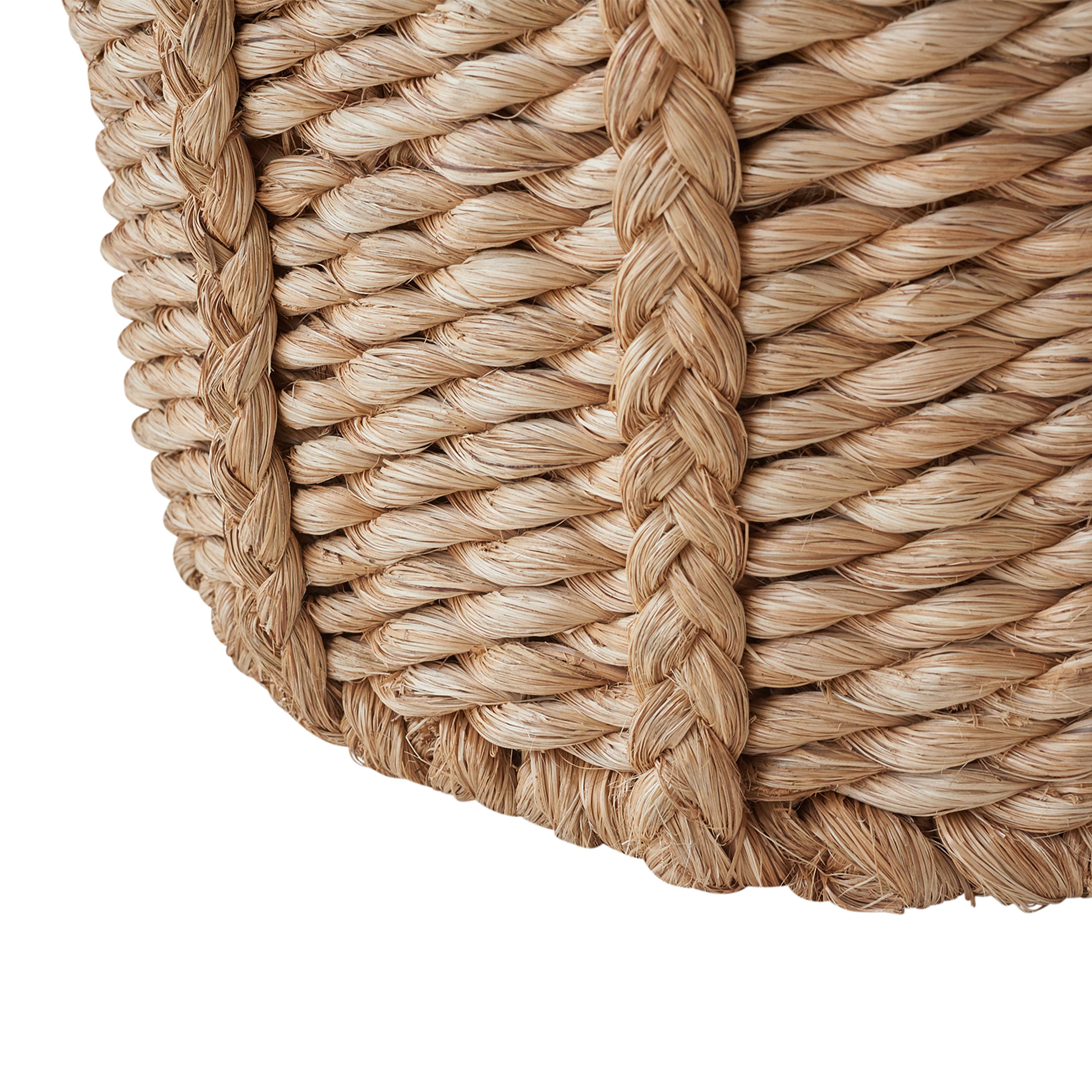 Lubid Abaca Basket_NATURAL ABACA