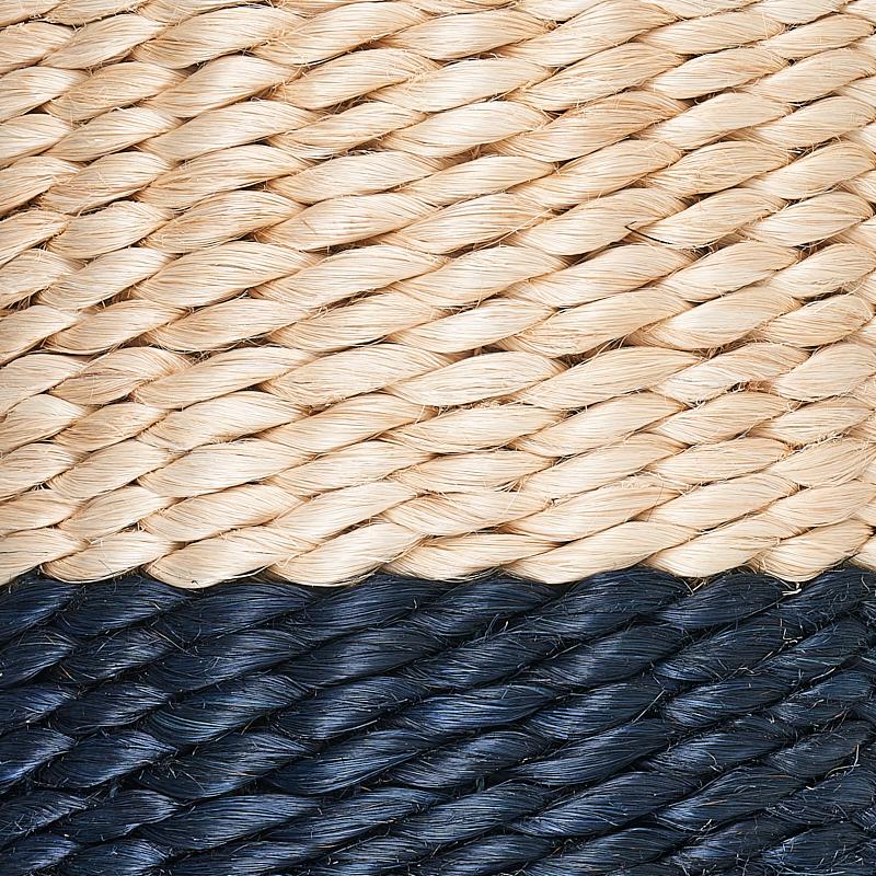 Lubid Abaca Basket_BLUE DIPPED