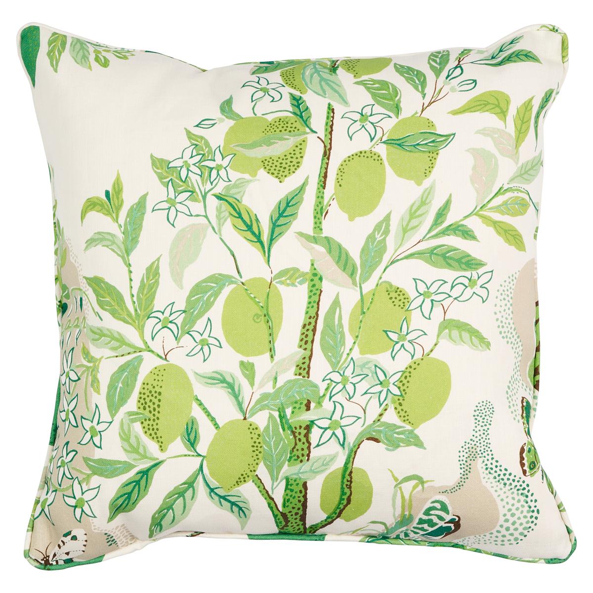 Citrus Garden Indoor/Outdoor Pillow_LEAF