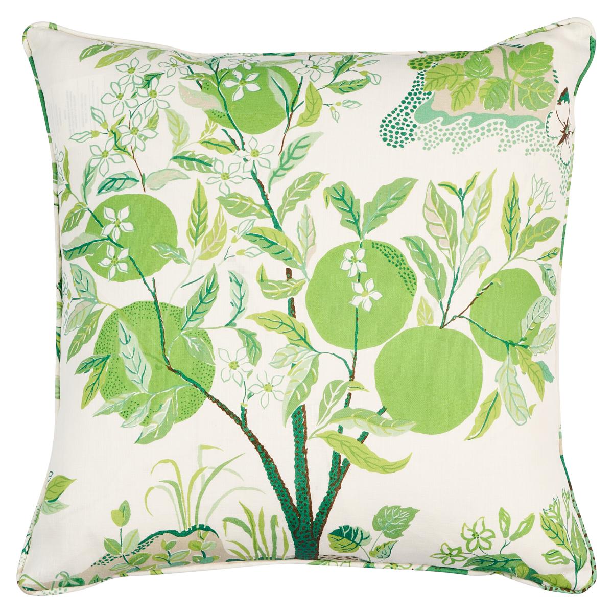 Citrus Garden Indoor/Outdoor Pillow_LEAF