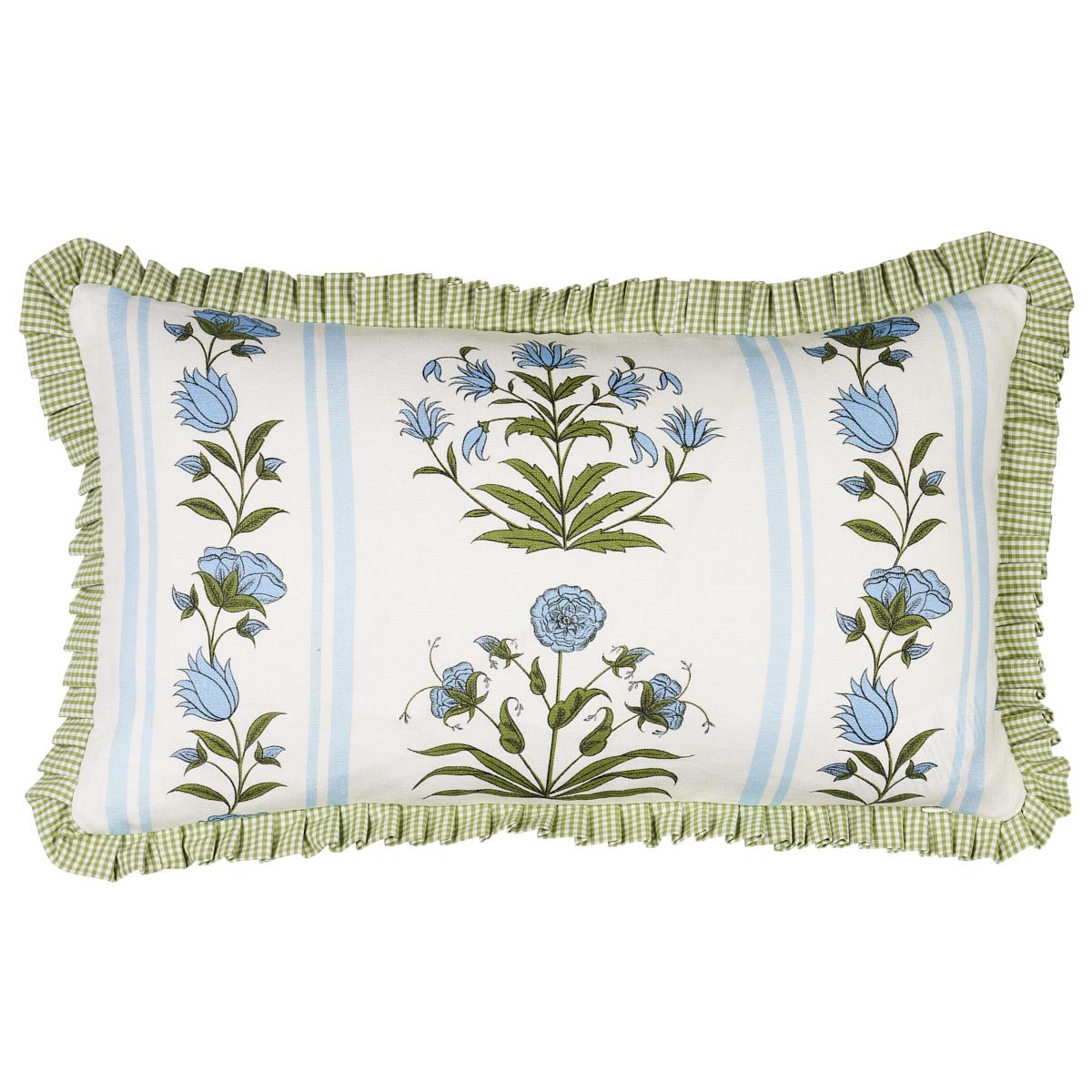 Royal Poppy Stripe Pillow_SKY