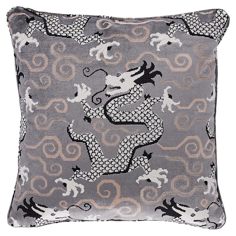 Bixi Velvet Pillow_SILVER