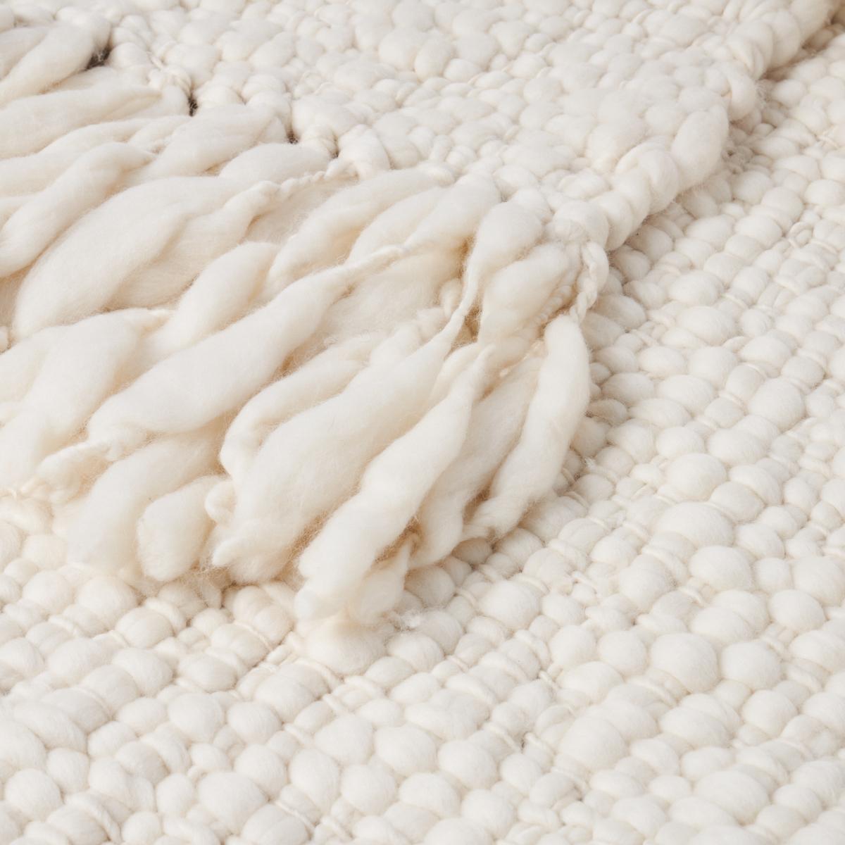 Cloud Wool Throw_OFF WHITE