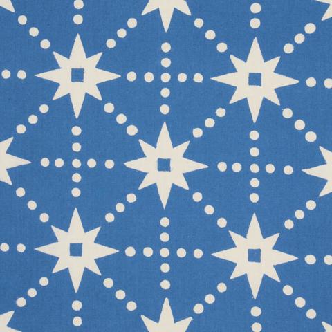 STARS HAND BLOCK PRINT_BLUE