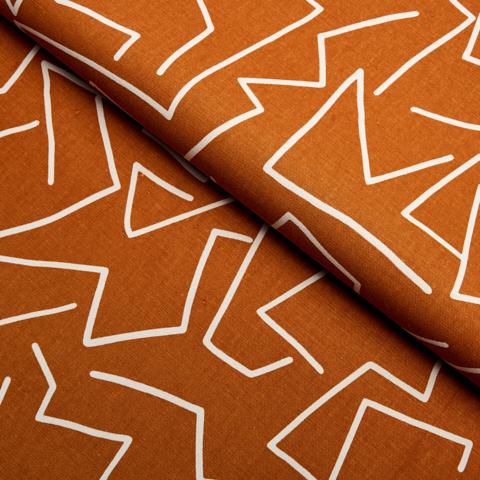 TANGENT PRINT_SAFFRON