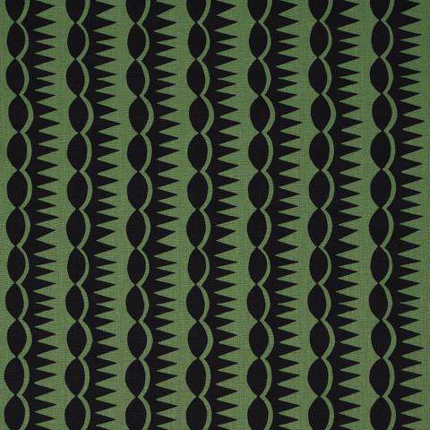 DAGGER STRIPE_BLACK ON GREEN