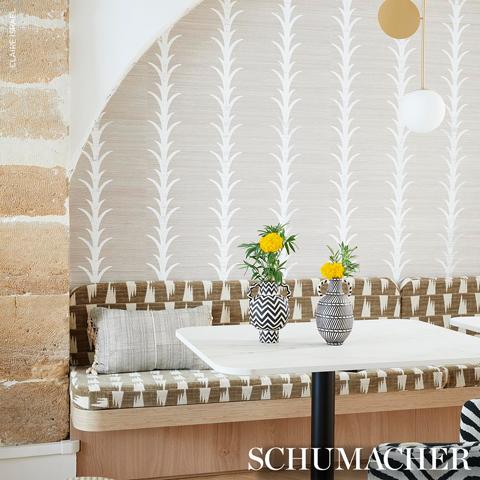 ACANTHUS STRIPE SISAL_FOG & CHALK