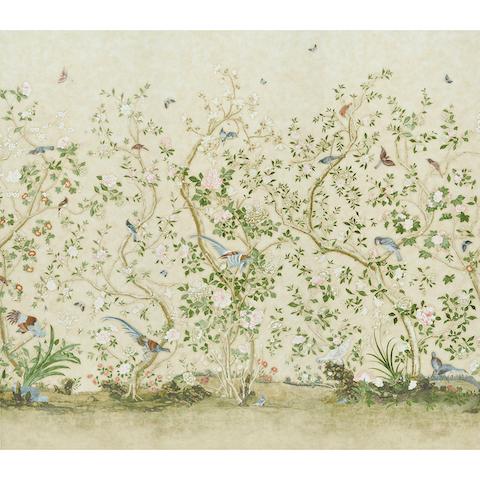 LES OISEAUX PANEL SET_PARCHMENT