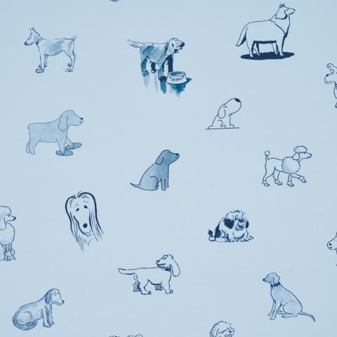 GOOD DOGS EVERYWHERE_SKY & NAVY BLUE