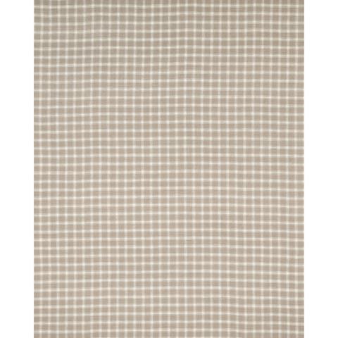 CRAWFORD LINEN CHECK_FLAX