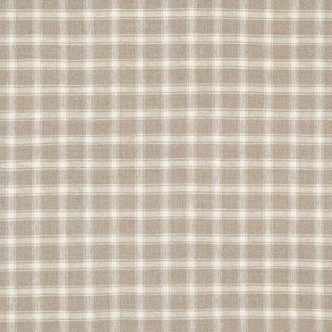 CRAWFORD LINEN CHECK_FLAX