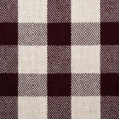 GALT WOOL CHECK_PLUM