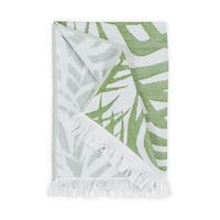 Zebra Palm Beach Towel_JUNGLE