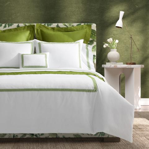 Astor Braid Duvet Cover_GRASS