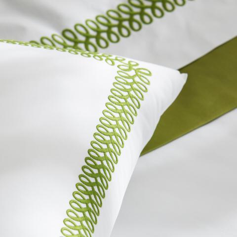 Astor Braid Duvet Cover_GRASS