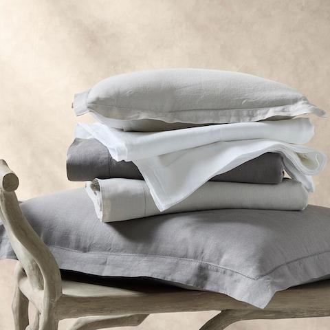 Roman Hemstitch Flat Sheet_WHITE