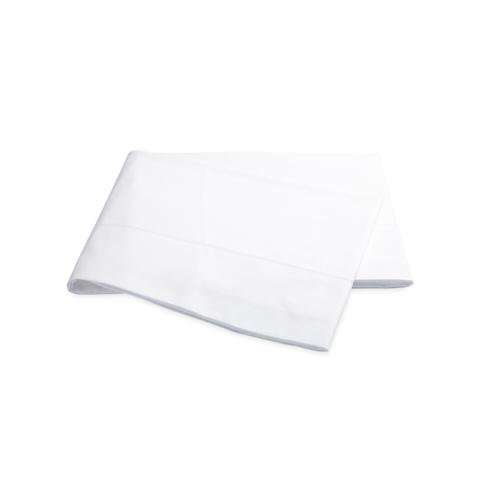 Luca Hemstitch Flat Sheet_WHITE