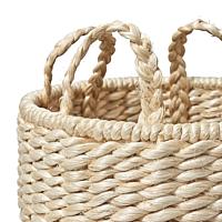 Lubid Abaca Basket_BLACK DIPPED