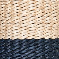 Lubid Abaca Basket_BLUE DIPPED