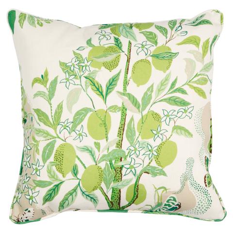 Citrus Garden Indoor/Outdoor Pillow_LEAF