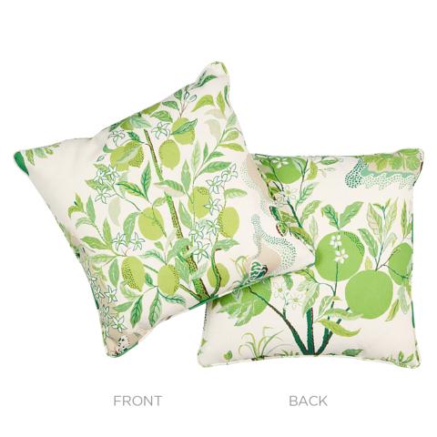 Citrus Garden Indoor/Outdoor Pillow_LEAF