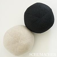 Dixon Mohair Sphere Pillow_STONE