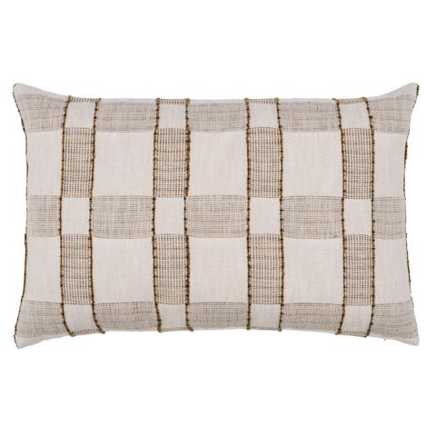 Elko Plaid Pillow_STRAW